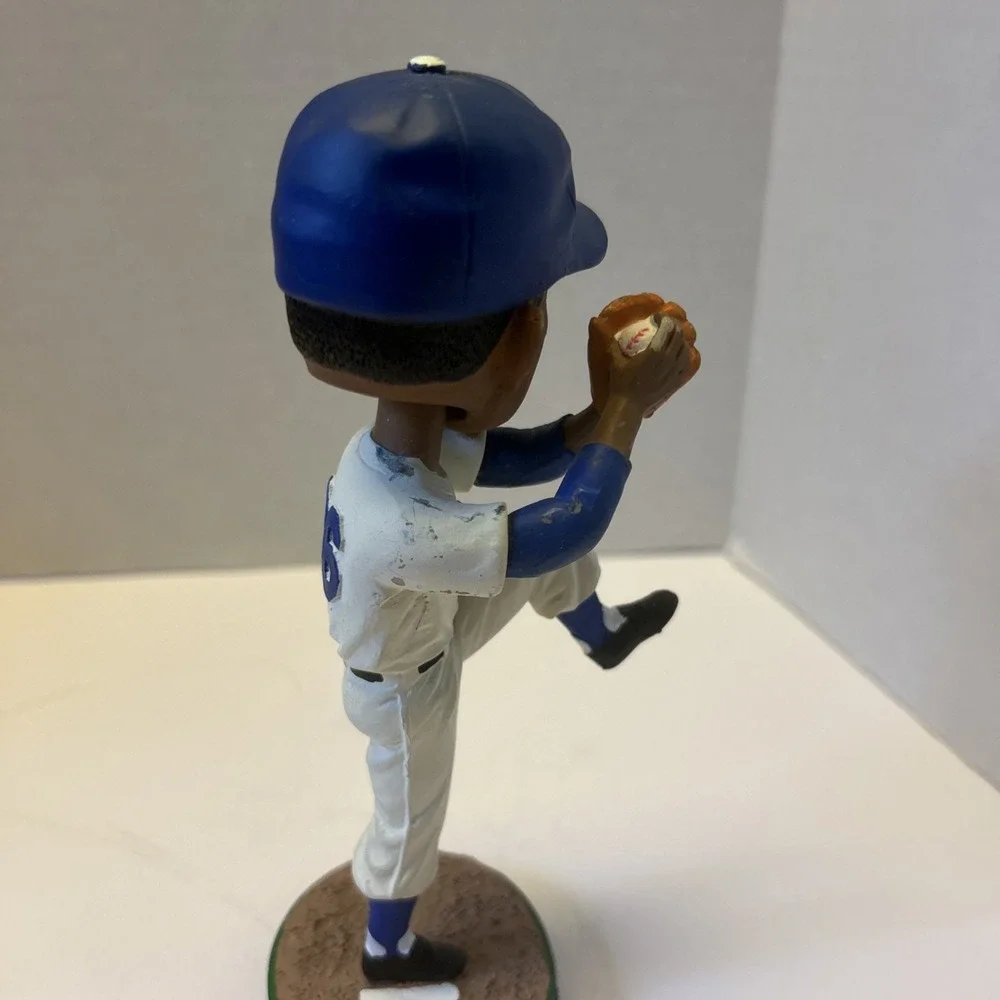 bobblehead of Don Newcombe, a legendary pitcher for the Brooklyn Dodgers